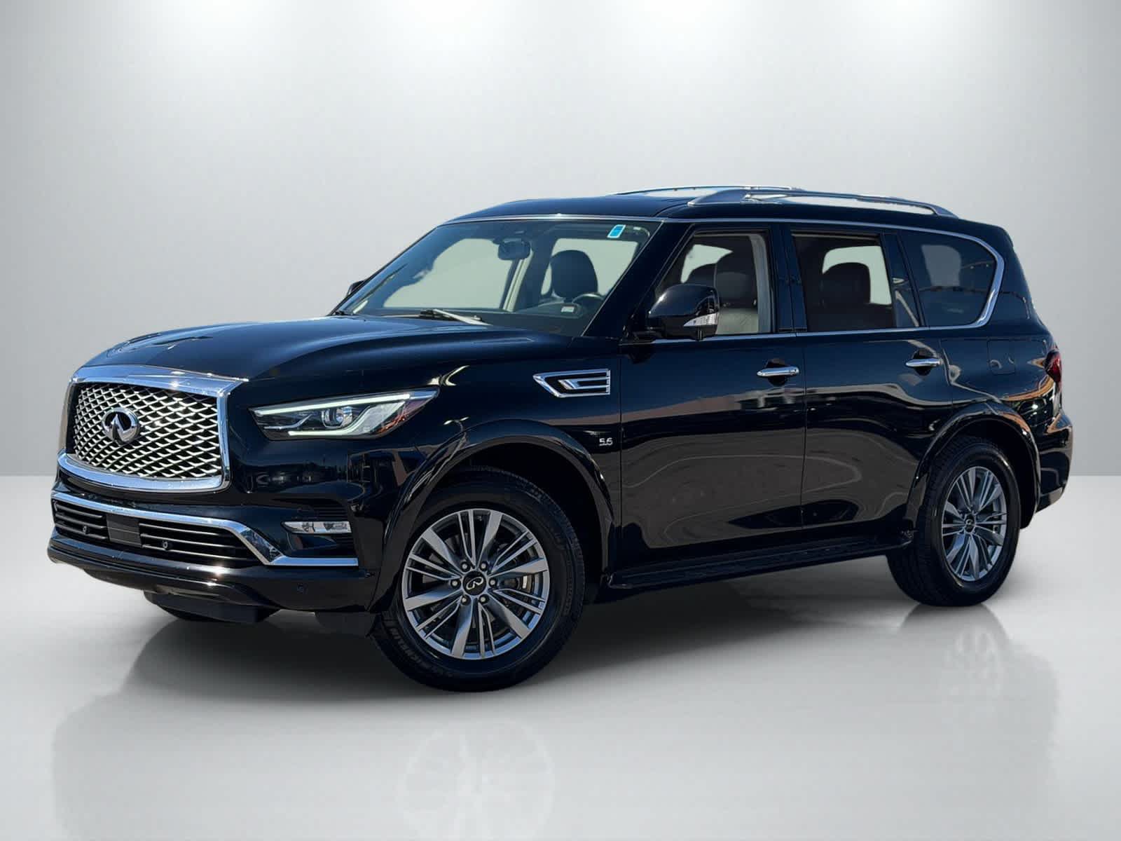 Used 2019 INFINITI QX80 Luxe w/ Cargo Package RWD image 1