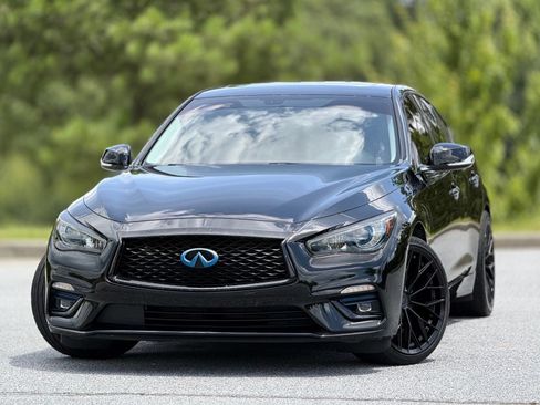 Used 2019 INFINITI Q50 Luxe RWD image 2