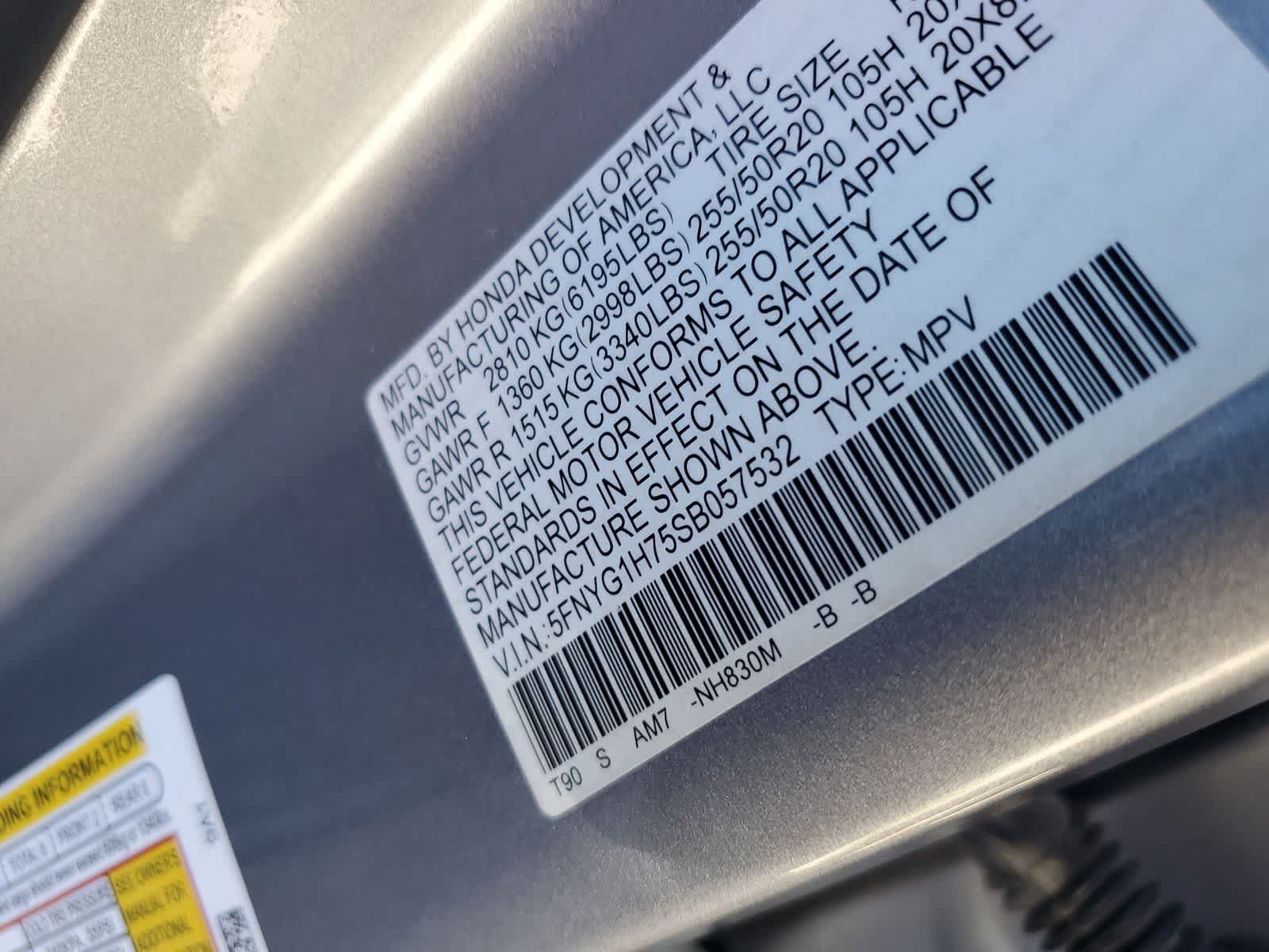 Used 2025 Honda Pilot Touring image 22