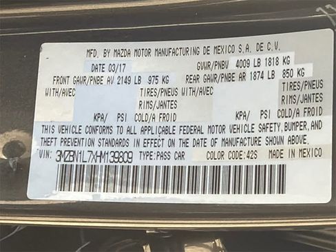 Used 2017 MAZDA MAZDA3 Touring image 32