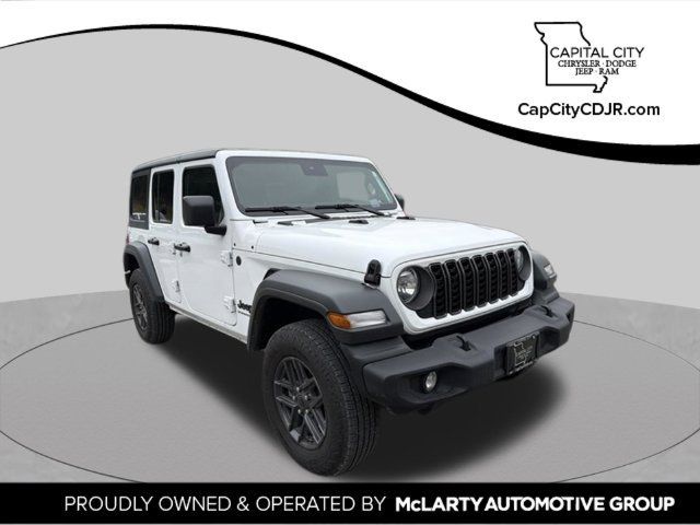 Certified 2025 Jeep Wrangler Unlimited Sport AWD/4WD 360° Tour