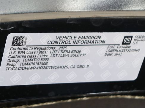 Used 2026 Chevrolet Traverse RS w/ LPO, Floor Liner Package FWD image 15