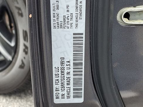 Certified 2021 RAM 1500 Classic Warlock w/ Electronics Group image 25