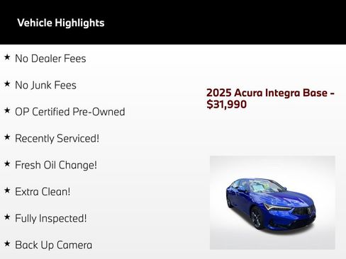 Used 2025 Acura Integra A-Spec FWD image 64