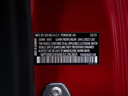 Used 2019 Porsche 911 AWD/4WD image 31