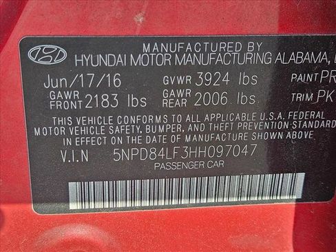 Used 2017 Hyundai Elantra SE w/ SE A/T Tech Package 03 FWD image 21