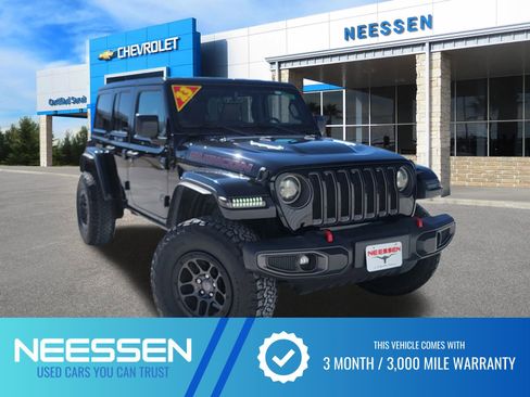 Used 2023 Jeep Wrangler Unlimited Rubicon w/ Xtreme 35 Tire Package image 1