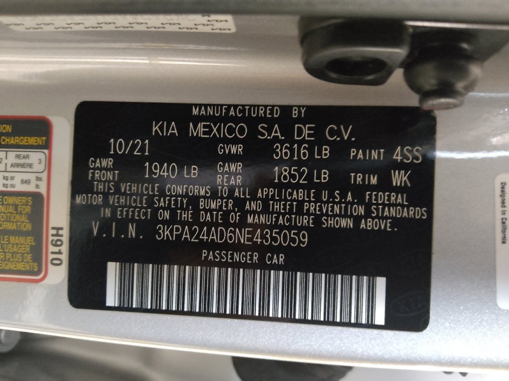 Used 2022 Kia Rio S FWD image 33