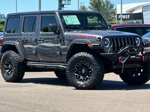 Used 2023 Jeep Wrangler Unlimited Rubicon w/ Xtreme 35 Tire Package AWD/4WD image 2