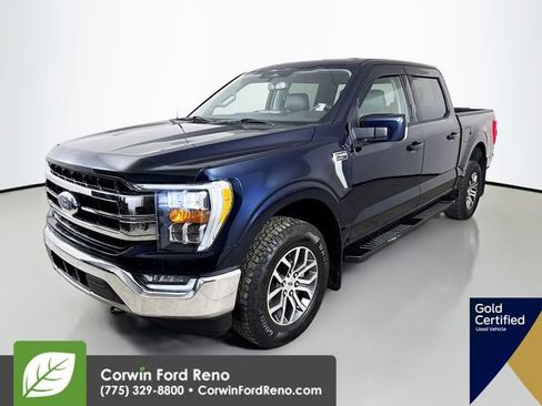 Certified 2022 Ford F150 Lariat w/ FX4 Off-Road Package image 3