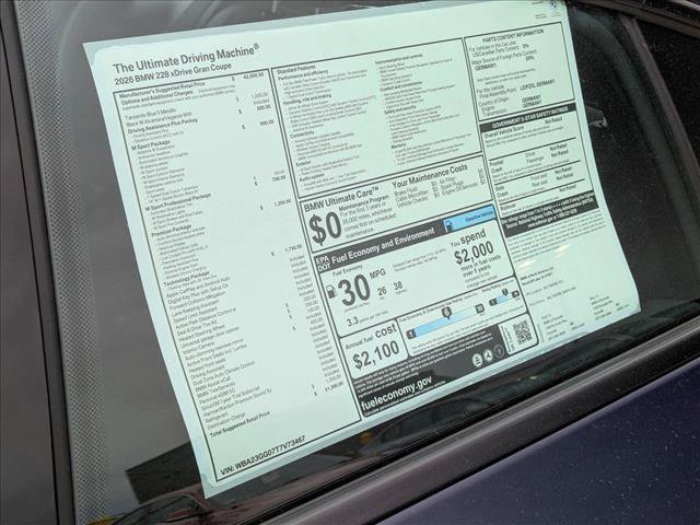 Used 2026 BMW 228i xDrive w/ Technology Package AWD/4WD image 19