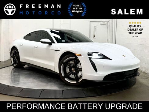 Used 2022 Porsche Taycan 4S AWD/4WD image 1