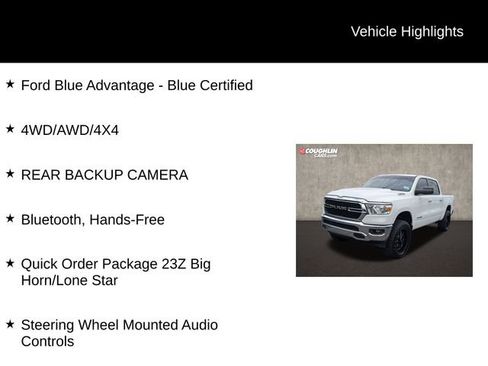Used 2019 RAM 1500 Big Horn AWD/4WD image 2