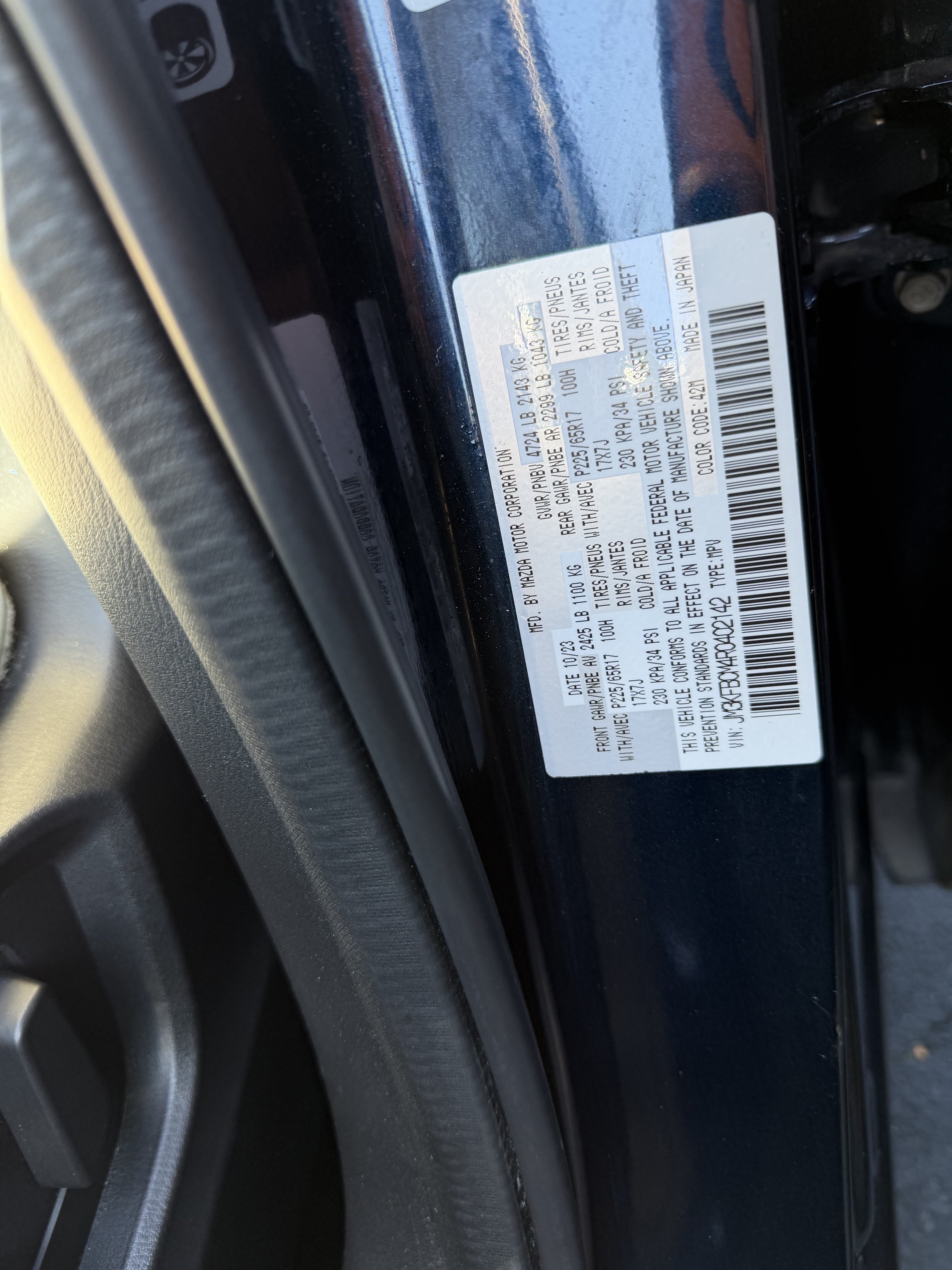 Certified 2024 MAZDA CX-5 AWD 2.5 S w/ Preferred Package image 28