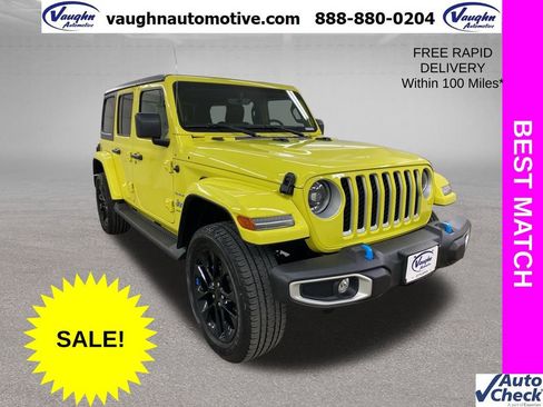 Used 2023 Jeep Wrangler Unlimited Sahara w/ Cold Weather Group image 1