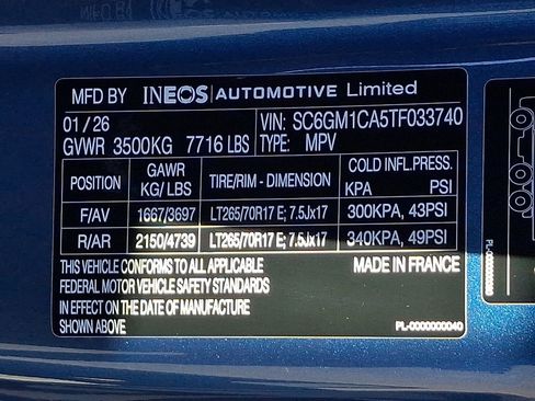 New 2026 INEOS Grenadier AWD/4WD image 9
