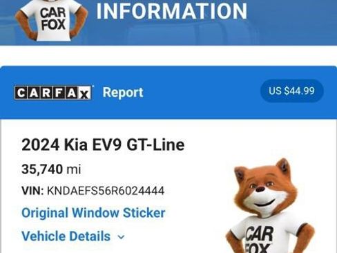 Used 2024 Kia EV9 GT-Line AWD/4WD image 8