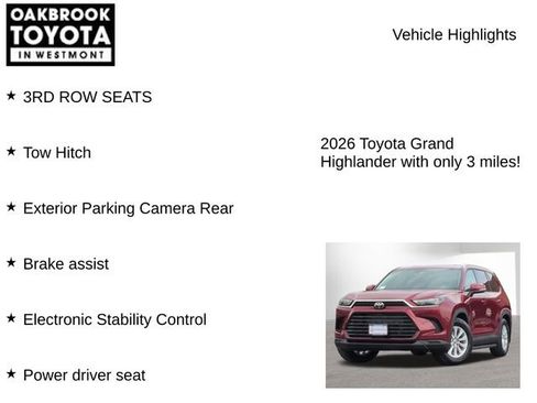 New 2026 Toyota Grand Highlander AWD Hybrid image 7