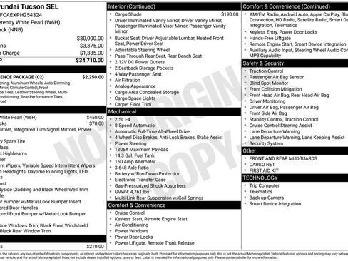 Used 2023 Hyundai Tucson SEL w/ Convenience Package AWD/4WD image 17