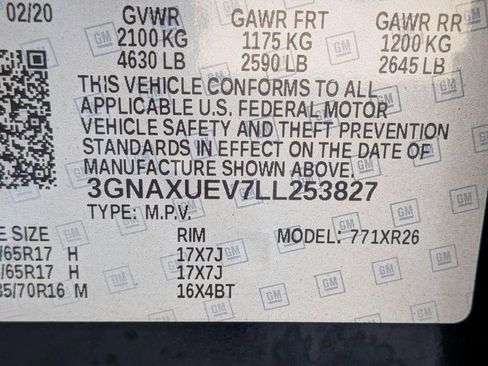 Used 2020 Chevrolet Equinox LT image 30