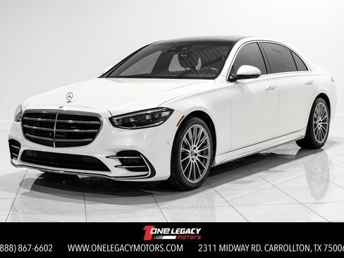 Used 2022 Mercedes-Benz S 500 4MATIC w/ AMG Line Package image 1