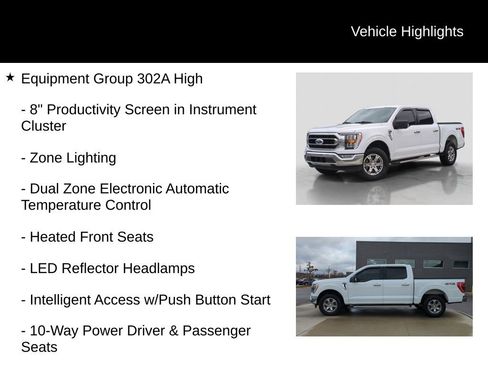 Used 2023 Ford F150 XLT w/ Equipment Group 302A High image 11