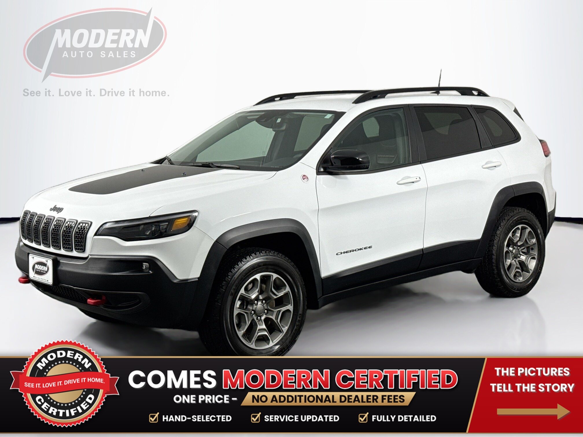Used 2022 Jeep Cherokee Trailhawk AWD/4WD image 1