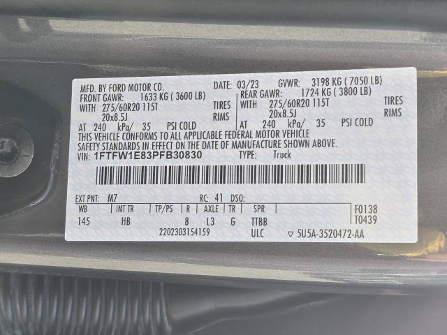 Used 2023 Ford F150 Lariat w/ Equipment Group 502A High AWD/4WD image 42