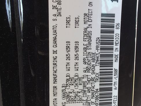 Certified 2024 Toyota Tacoma TRD Sport image 33