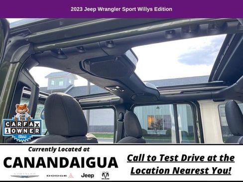 Used 2023 Jeep Wrangler Unlimited Sport AWD/4WD image 19