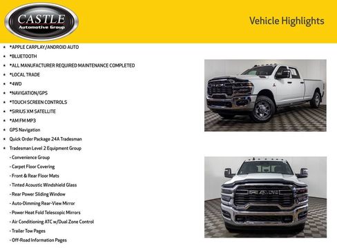 Used 2025 RAM 3500 Tradesman AWD/4WD image 3