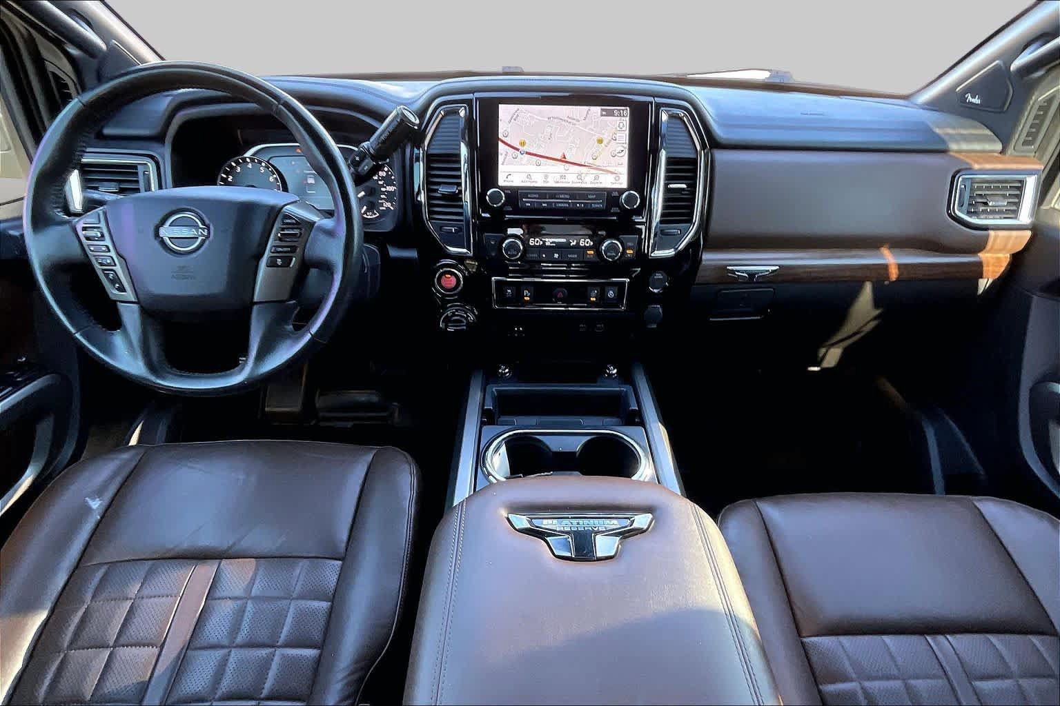 Used 2023 Nissan Titan Platinum Reserve w/ Moonroof Package AWD/4WD image 14