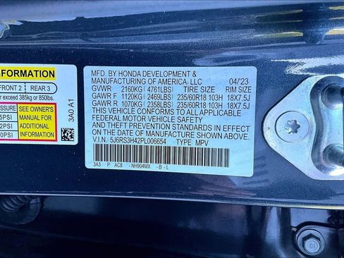 Used 2023 Honda CR-V EX image 16