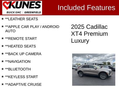 Used 2025 Cadillac XT4 Premium Luxury