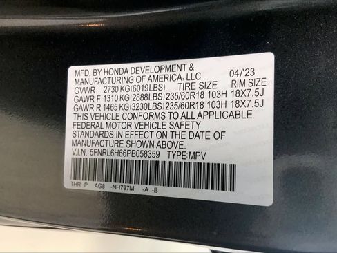 Used 2023 Honda Odyssey EX-L image 19