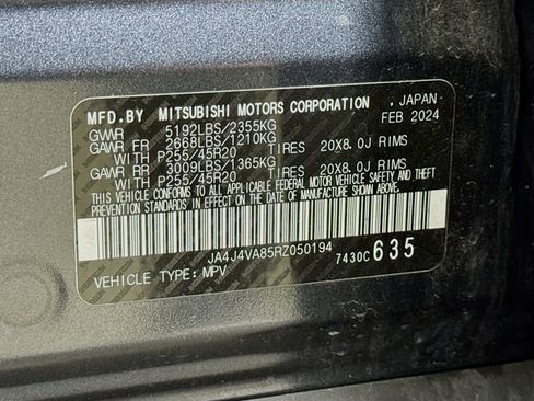 Used 2024 Mitsubishi Outlander SE AWD/4WD image 33