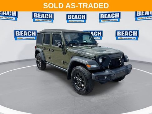 Used 2020 Jeep Wrangler Unlimited Sport AWD/4WD image 2