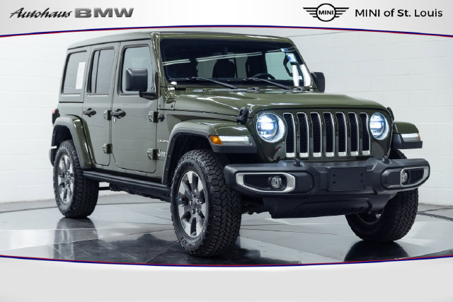 Used 2023 Jeep Wrangler Unlimited Sahara w/ LED Lighting Group AWD/4WD image 1