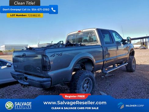 Used 2004 Ford F250 4x4 Crew Cab Super Duty image 4