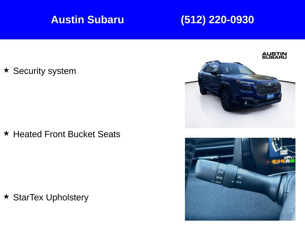 New 2026 Subaru Outback Premium AWD/4WD image 17