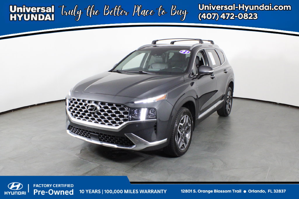 Certified 2021 Hyundai Santa Fe Limited AWD/4WD 360° Tour