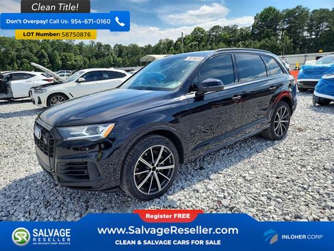 Used 2020 Audi Q7 3.0T Premium Plus w/ Premium Plus Package AWD/4WD image 1