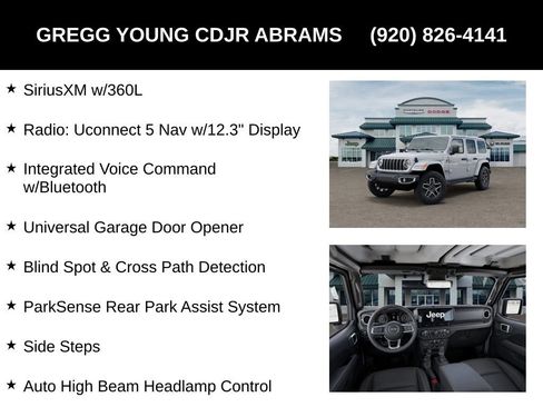 New 2025 Jeep Wrangler Unlimited Sahara AWD/4WD image 31