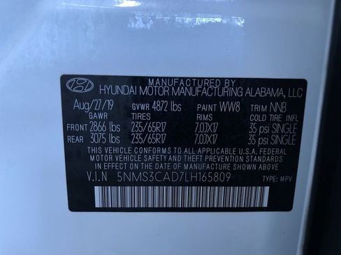 Used 2020 Hyundai Santa Fe SEL image 33