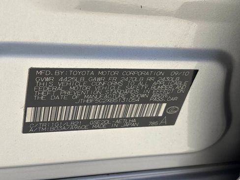 Used 2011 Lexus IS 250 w/ Premium Pkg Value Edition RWD image 28