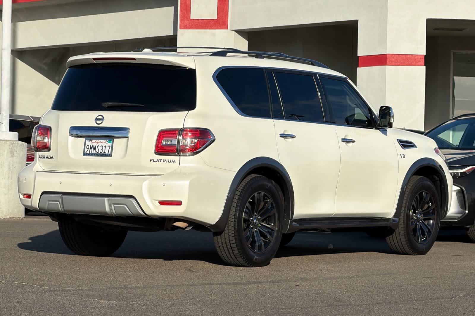 Used 2017 Nissan Armada Platinum w/ Interior Lighting Package AWD/4WD image 2