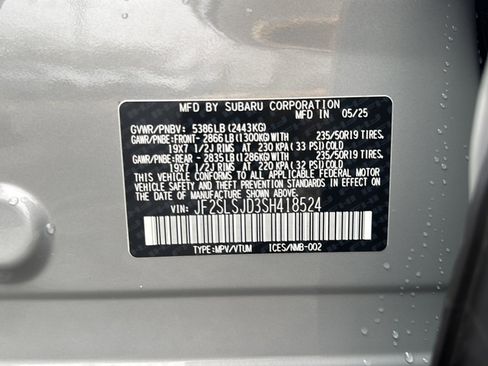 Certified 2025 Subaru Forester Sport image 50