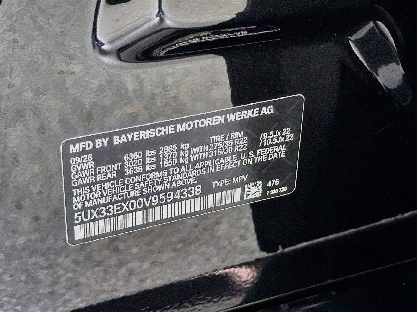 New 2027 BMW X6 xDrive40i w/ Climate Comfort Package AWD/4WD image 33
