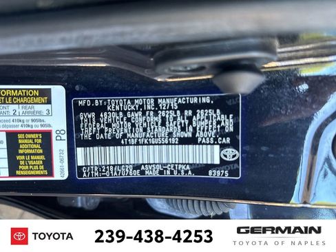 Used 2016 Toyota Camry XSE w/ Moonroof Package image 26