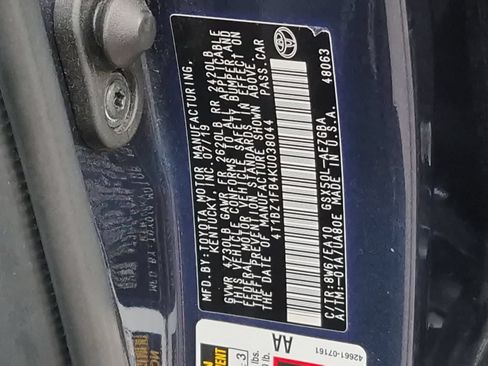 Used 2019 Toyota Avalon XLE w/ All Weather Liner Package FWD image 36